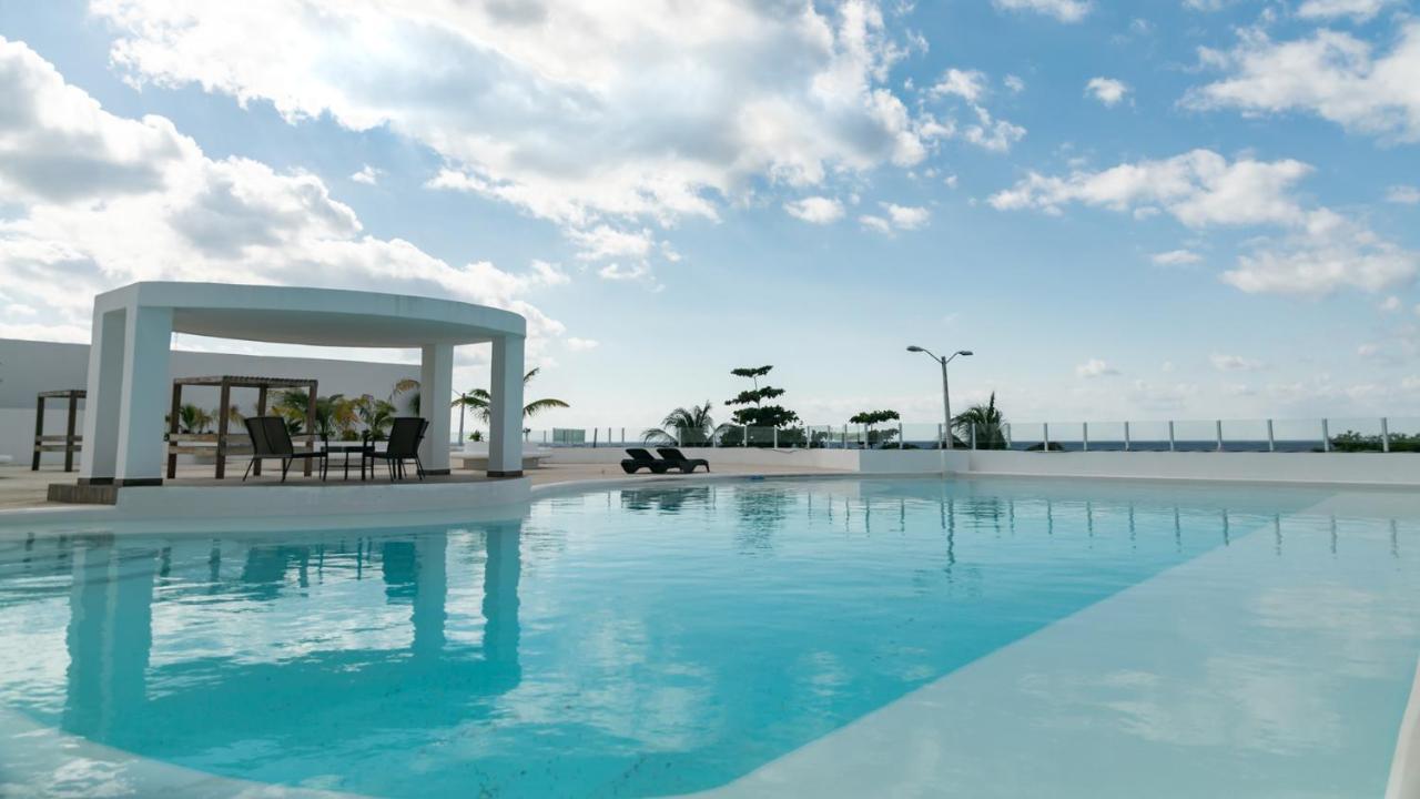 Estudio En Cozumel Con Vista Al Mar, Condominio Con Alberca A1 المظهر الخارجي الصورة